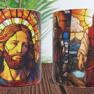 Jesus na vidraça 13