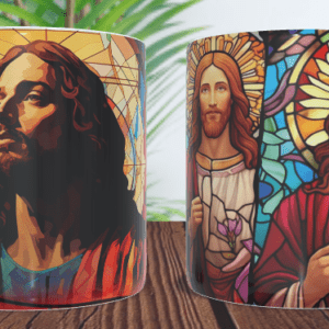 Jesus na vidraça 14