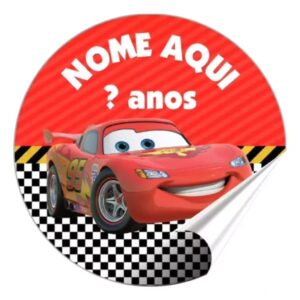 Etiquetas de 4cmx4cm de diâmetro - 22 unidades