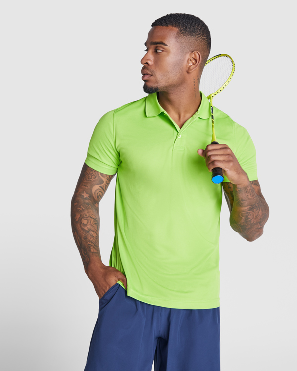 POLO MONZHA 100% poliéster piquê, 150 g/m². - Image 3