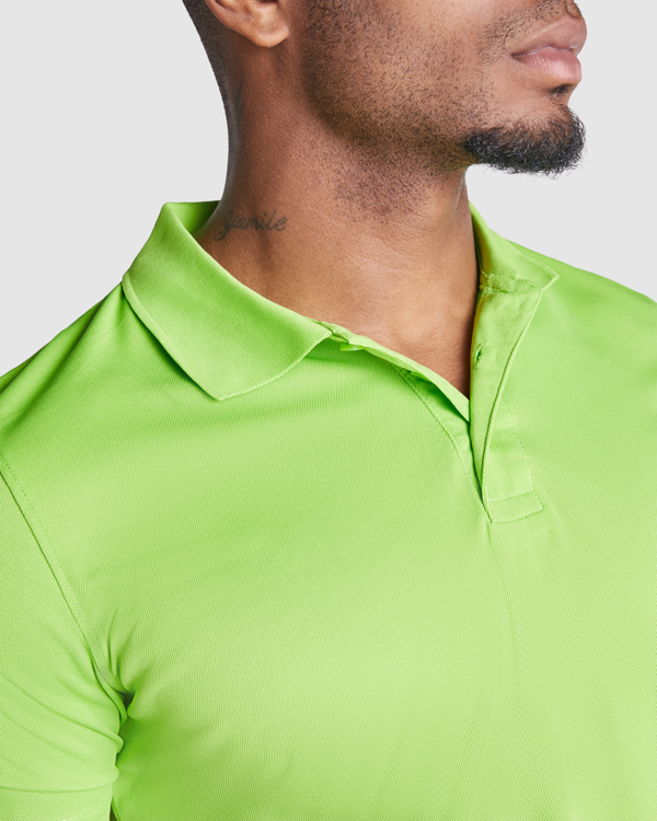 POLO MONZHA 100% poliéster piquê, 150 g/m². - Image 4