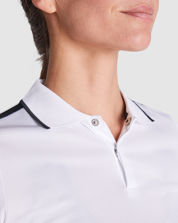 POLO TÉCNICO TAMIL WOMAN 50% poliéster reciclado 50% poliéster antibacteriano. - Image 6