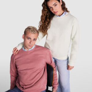 SWEAT CLASICA 50% algodão / 50% poliéster , pelúcia cardada, 280 g/m²