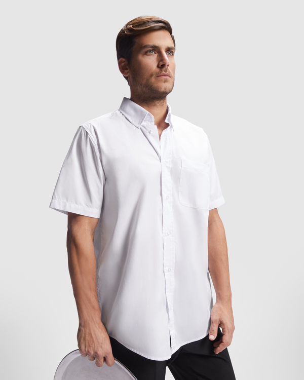 CAMISA AIFOS 65% poliéster / 35% algodão, popelina, 130 g/m² - Image 2