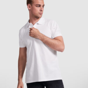 POLO PRINCE Cores sólidas: 100% algodão biológico, 210g/m².