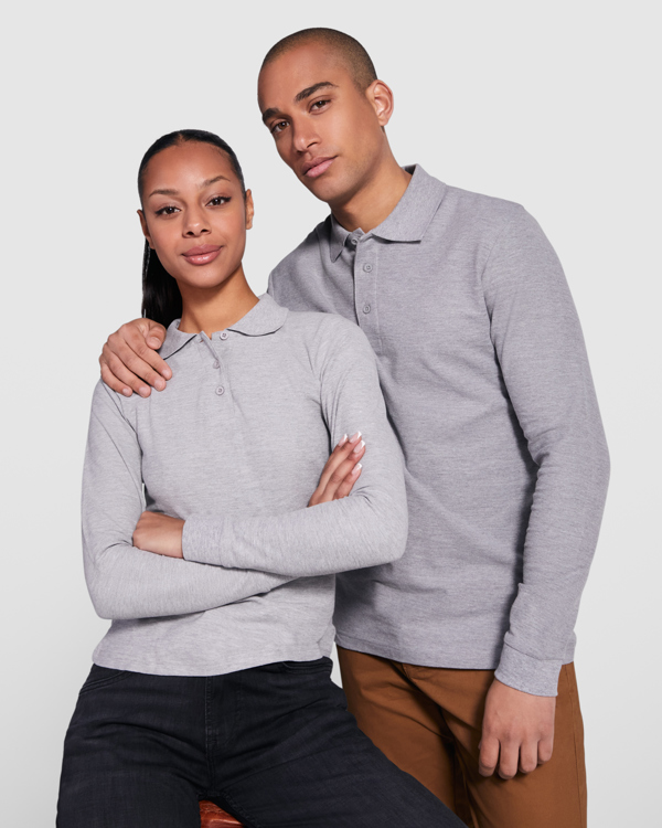 POLO ESTRELLA WOMAN LS 100% algodão, ponto piquê, 220 g/m². - Image 2