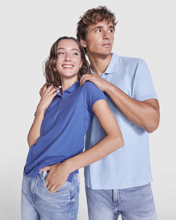 POLO PEGASO PREMIUM WOMAN 60% Algodão / 40% Poliéster, ponto piquê. Cor: 190g/m². Branco: 220g/m². - Image 2