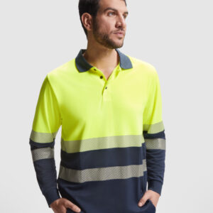 POLO VEGA LS 100% poliester “bird`s eye”, 170 g/m².