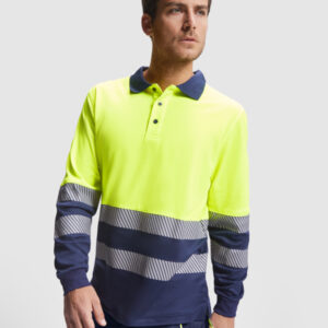 POLO ATRIO L/S 55% algodão 45% poliéster, 170g/m²